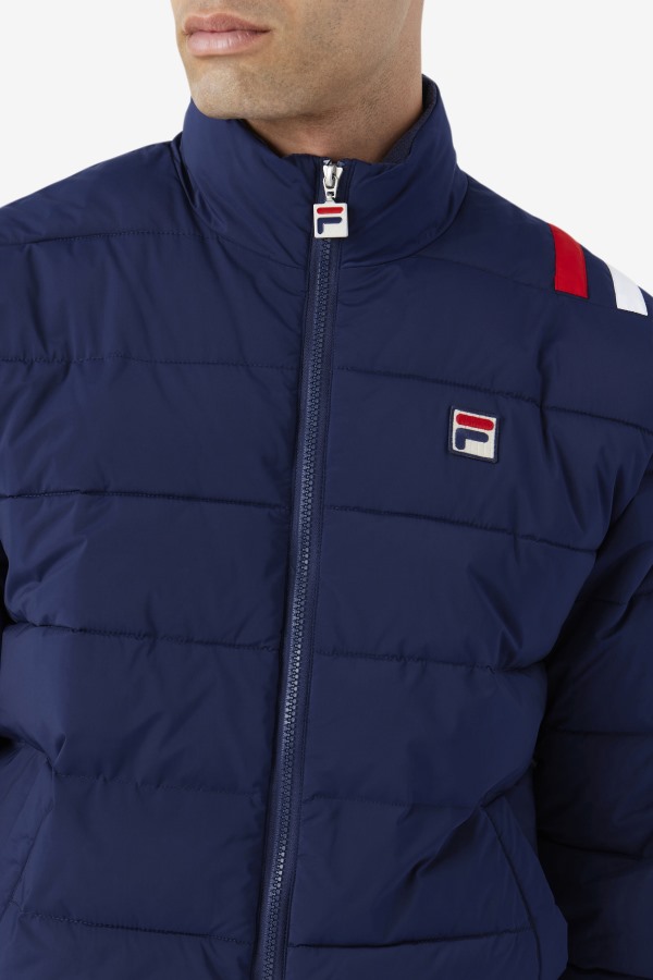 Fila Outlets Navy Brody Puffer Jacket