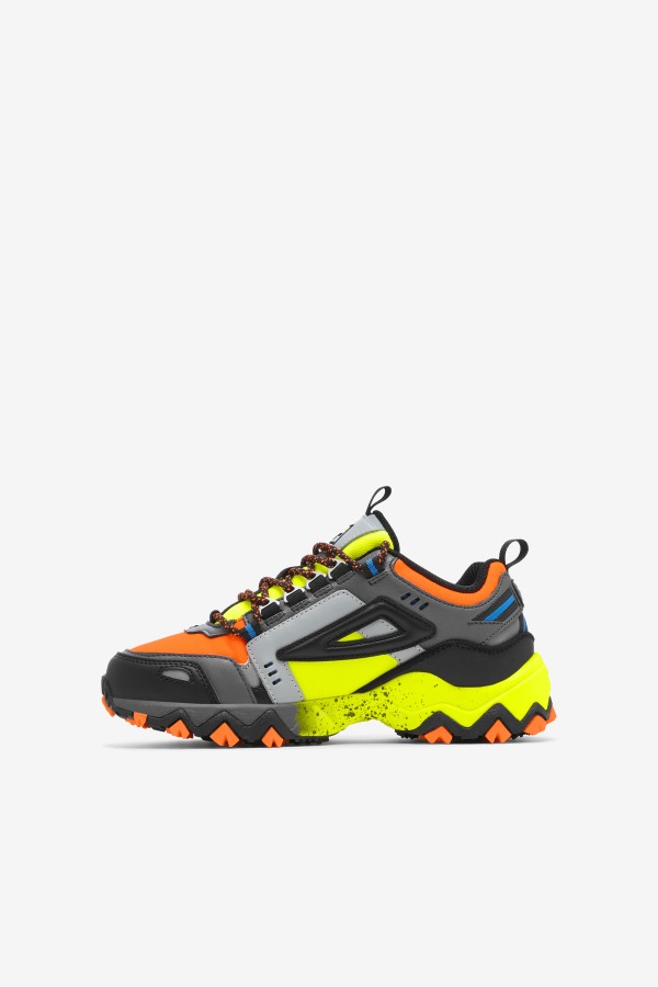Big Kids\' Oakmont TR Fila Outlets Orange/Black/Safety