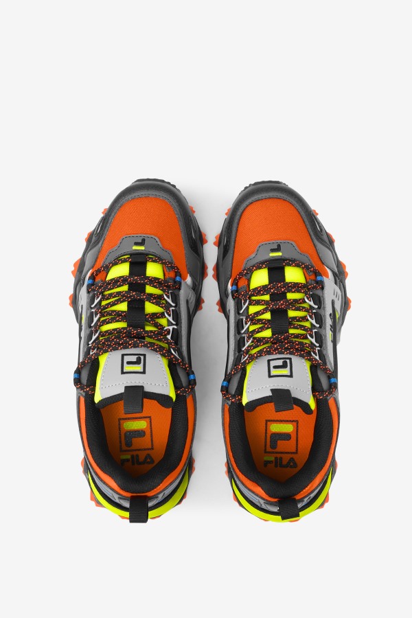 Big Kids\' Oakmont TR Fila Outlets Orange/Black/Safety