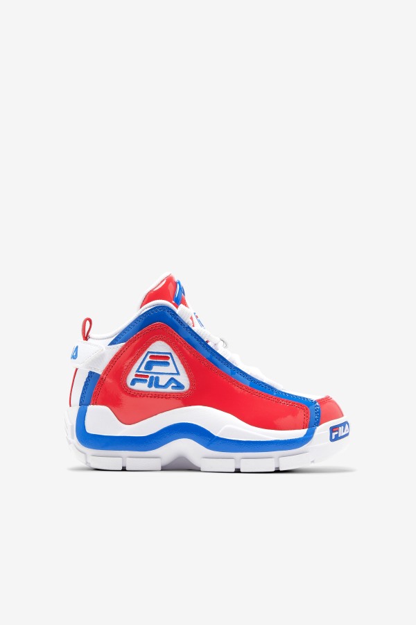 White/Red/Blue Little Kids' Grant Hill 2 Fila Outlets