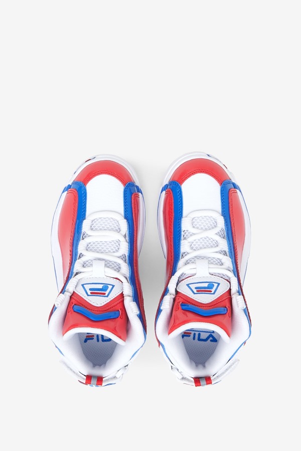 White/Red/Blue Little Kids\' Grant Hill 2 Fila Outlets