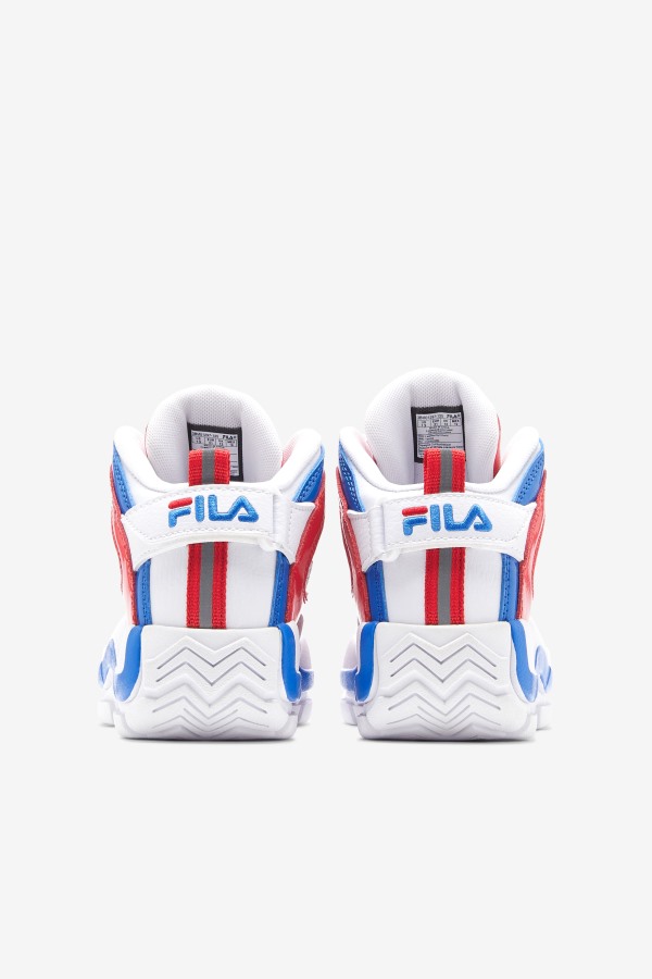 White/Red/Blue Little Kids\' Grant Hill 2 Fila Outlets