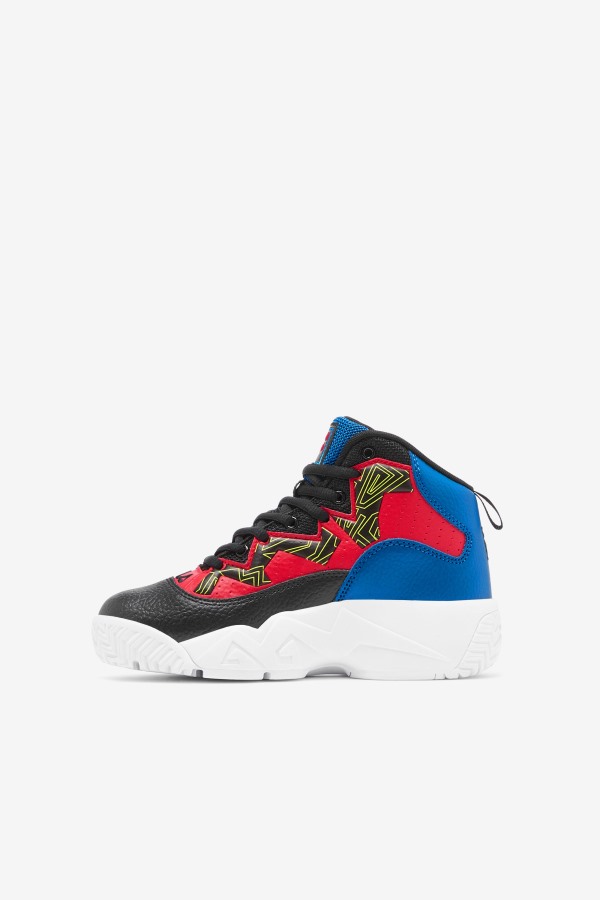 Black/Blue/Red Big Kids\' MB Fila Outlets