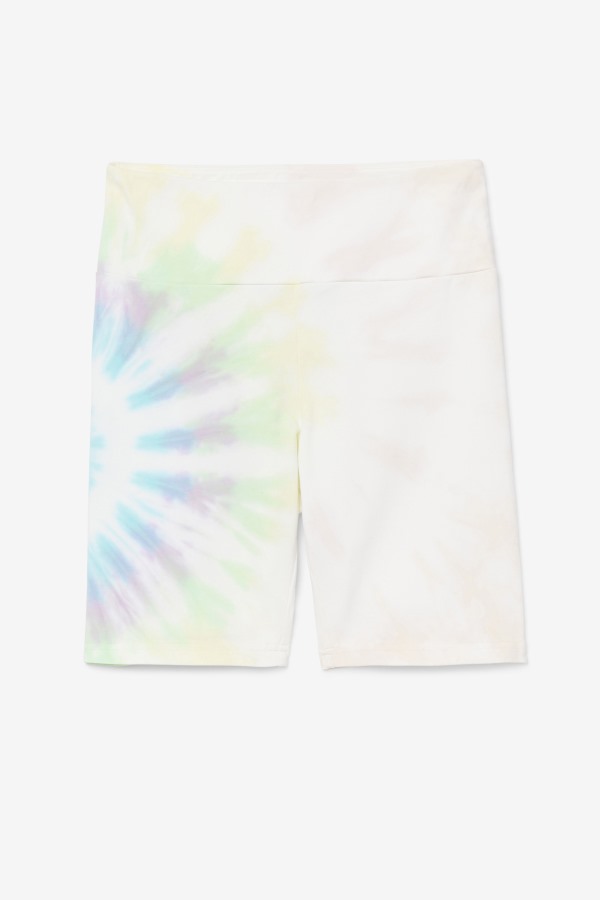 Taima Tie Dye Bike Short Fila Outlets Double Cream Tie Dye