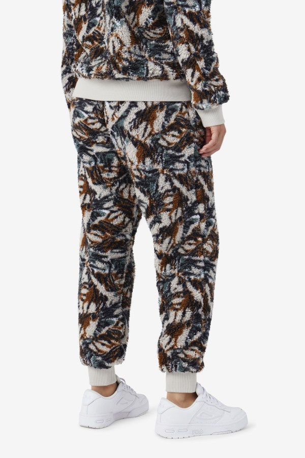 Egret/Stormy/Deep Lake Fila Outlets Drewe Sherpa Jogger