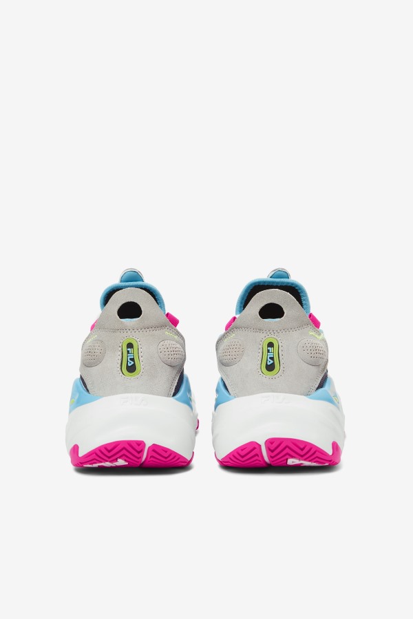 Fila Outlets White/Pink Glo/Bluefish Women\'s Ray Tracer Evo 2