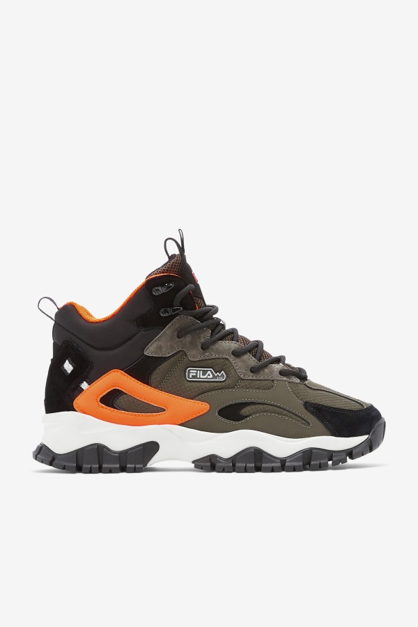 Tarmac/Black/Orange Men's Ray Tracer TR 2 Mid Fila Outlets