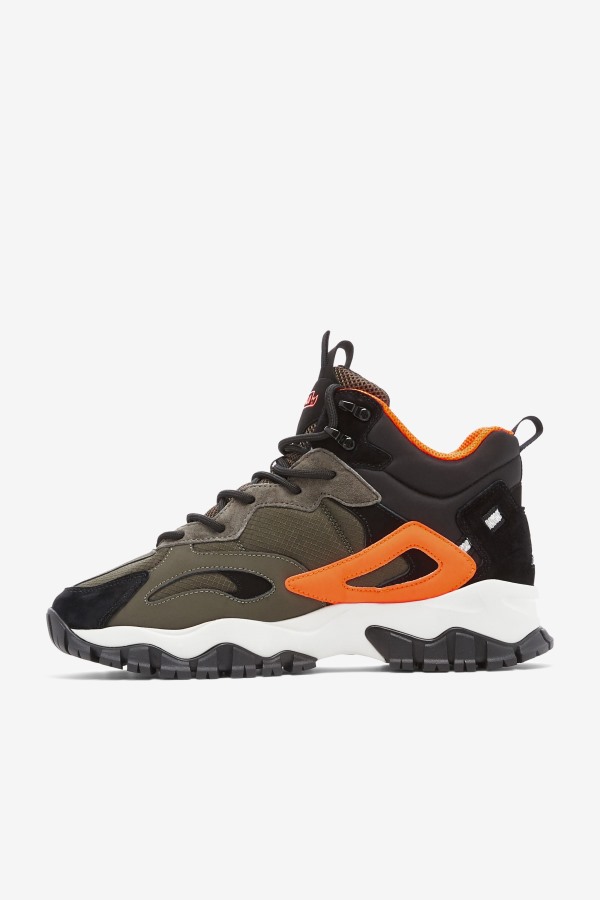 Tarmac/Black/Orange Men\'s Ray Tracer TR 2 Mid Fila Outlets