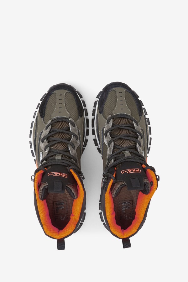 Tarmac/Black/Orange Men\'s Ray Tracer TR 2 Mid Fila Outlets