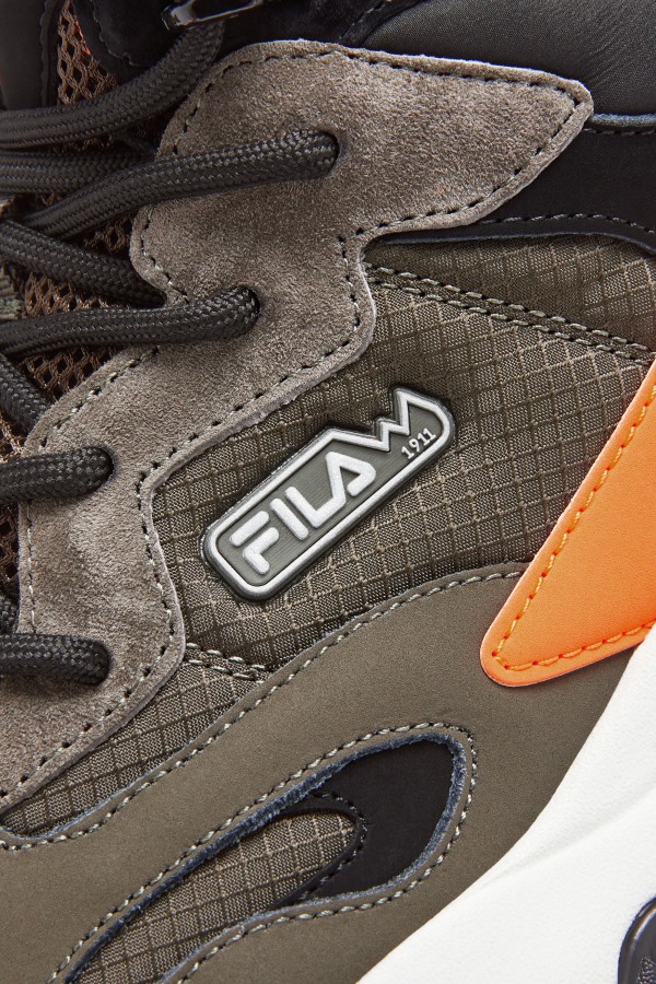 Tarmac/Black/Orange Men\'s Ray Tracer TR 2 Mid Fila Outlets