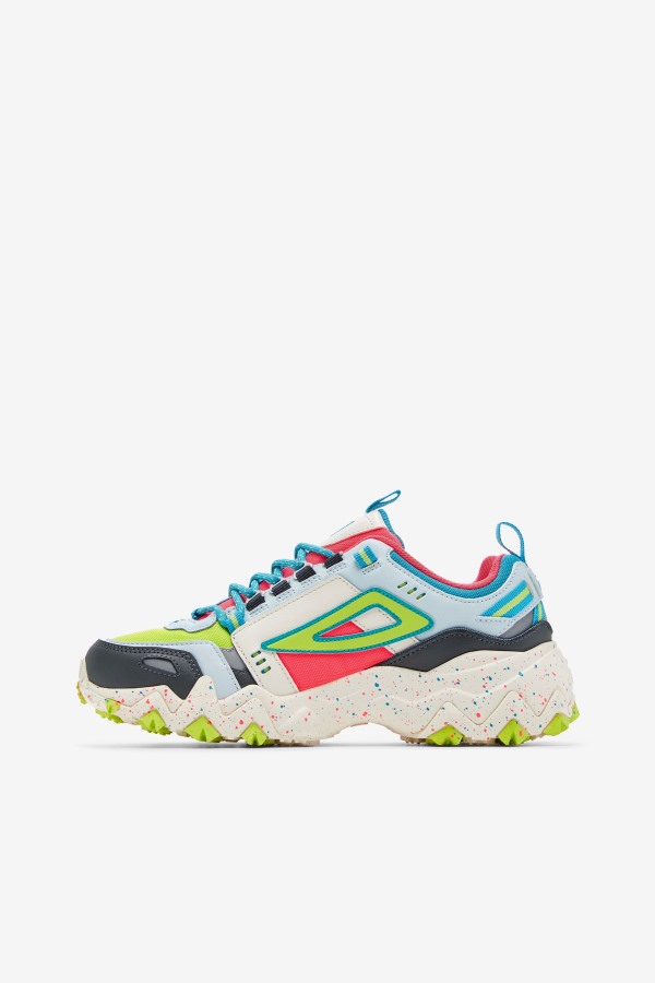 Women\'s Oakmont TR Fila Outlets Diva Pink/Silver/Lime Punch