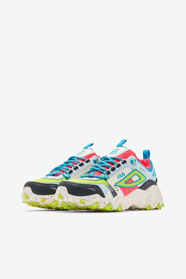 Women\'s Oakmont TR Fila Outlets Diva Pink/Silver/Lime Punch