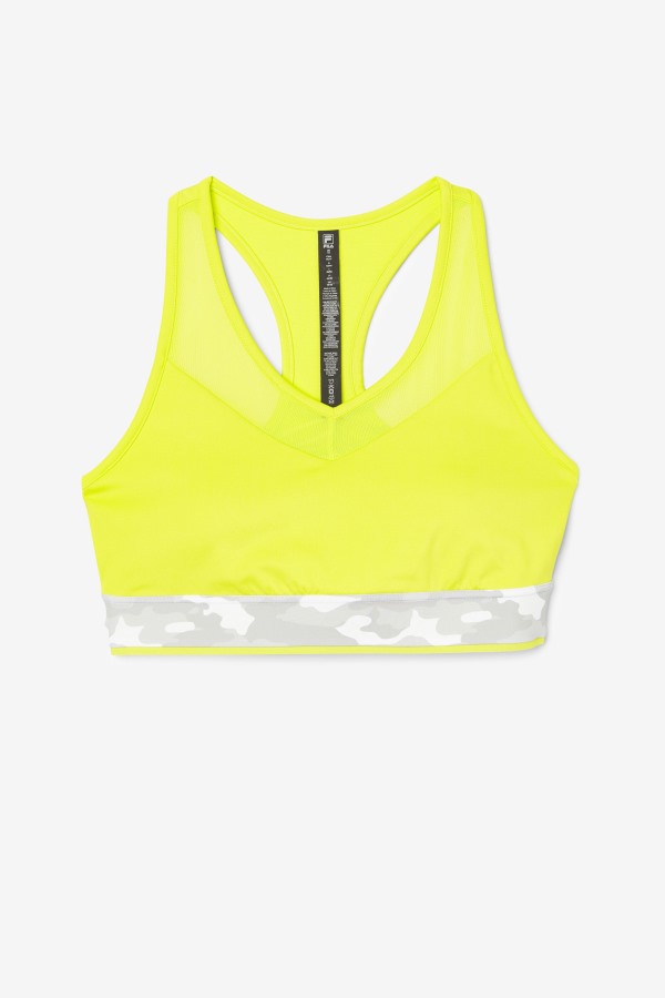 Sulphur Fila Outlets Uplift Racerback Bra Top