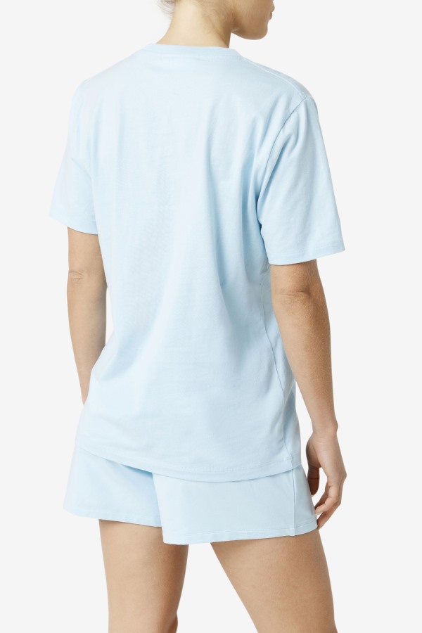 Blue Doran Tee Fila Outlets