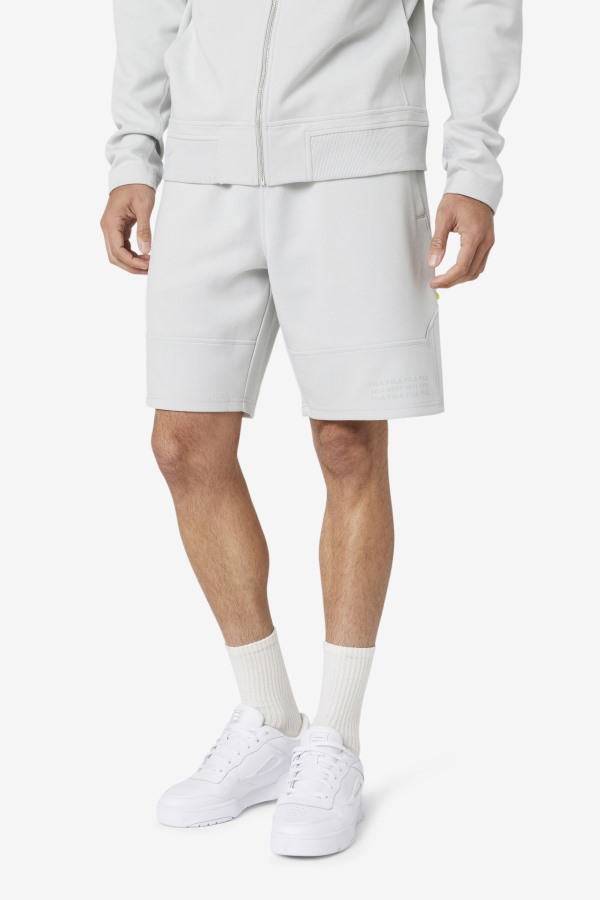 Rihaan Short Fila Outlets Stone/Lime Punch