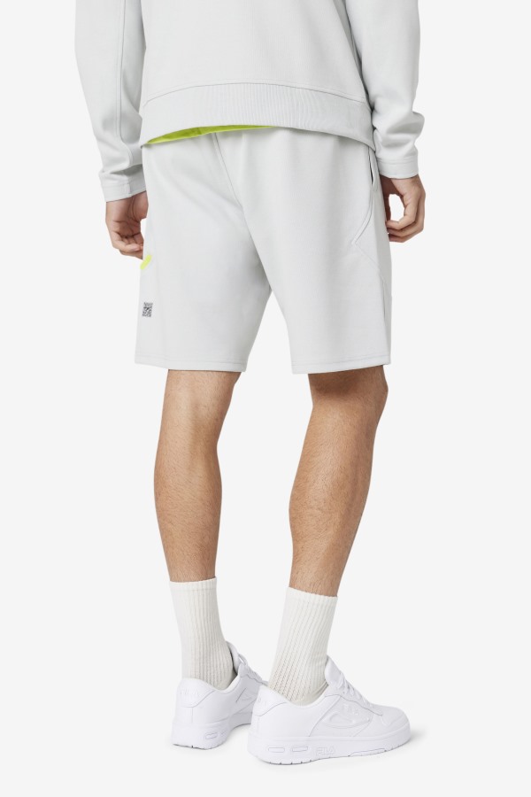Rihaan Short Fila Outlets Stone/Lime Punch