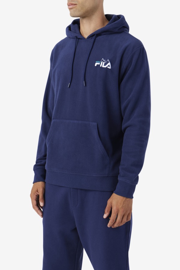 Dinn Hoodie Navy/White/Deep Lake Fila Outlets