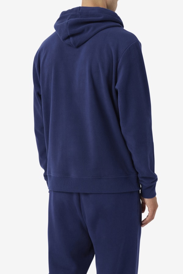Dinn Hoodie Navy/White/Deep Lake Fila Outlets