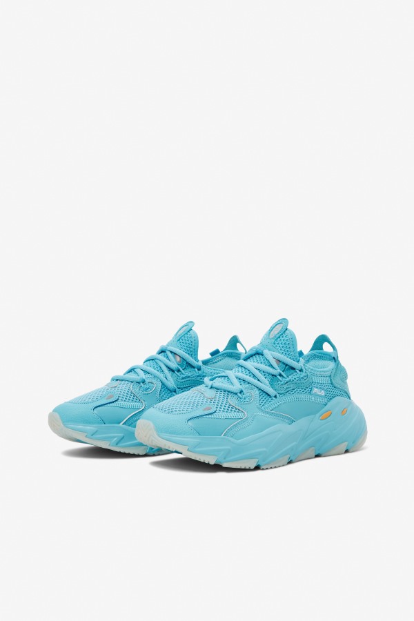 Angel Blue/Apricot Wash/Silver Fila Outlets Women\'s Ray Tracer Evo 2