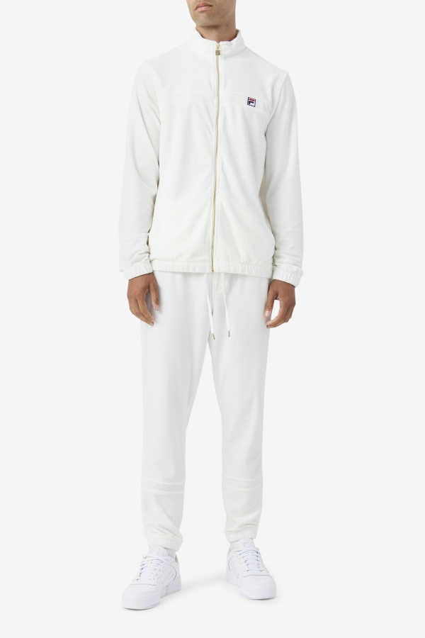 Ravid Velour Pant Egret Fila Outlets