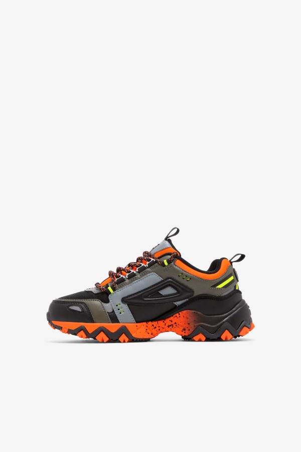 Orange/Tarmac/Black Fila Outlets Big Kids\' Oakmont TR
