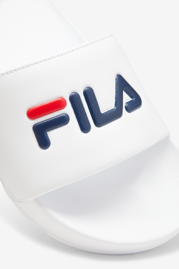 Men\'s drifter White/Navy/Red Fila Outlets