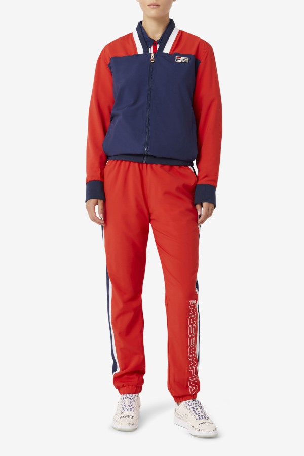 Fila x The Museum Track Pant Fila Outlets Red/Peacoat/White