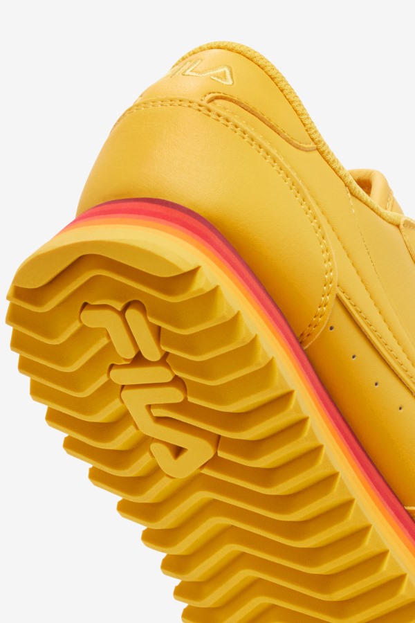 Fila Outlets Lemon/Rhubarb Women\'s Orbit Stripe