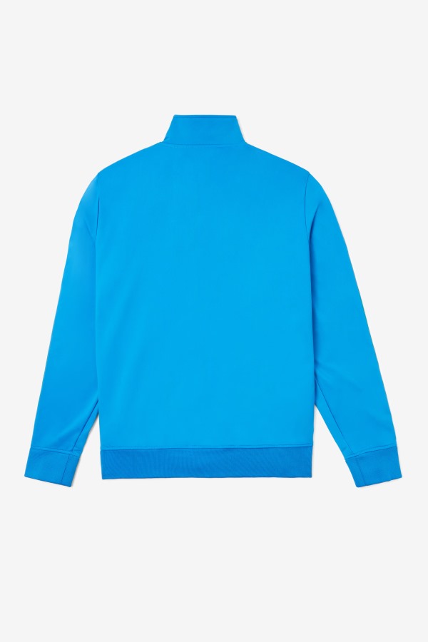 Italy Track Jacket Fila Outlets Blue/Red