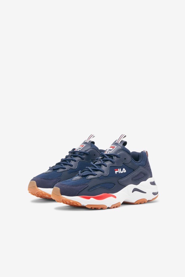 big kids\' ray tracer Navy/White/Red Fila Outlets