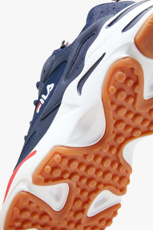 big kids\' ray tracer Navy/White/Red Fila Outlets