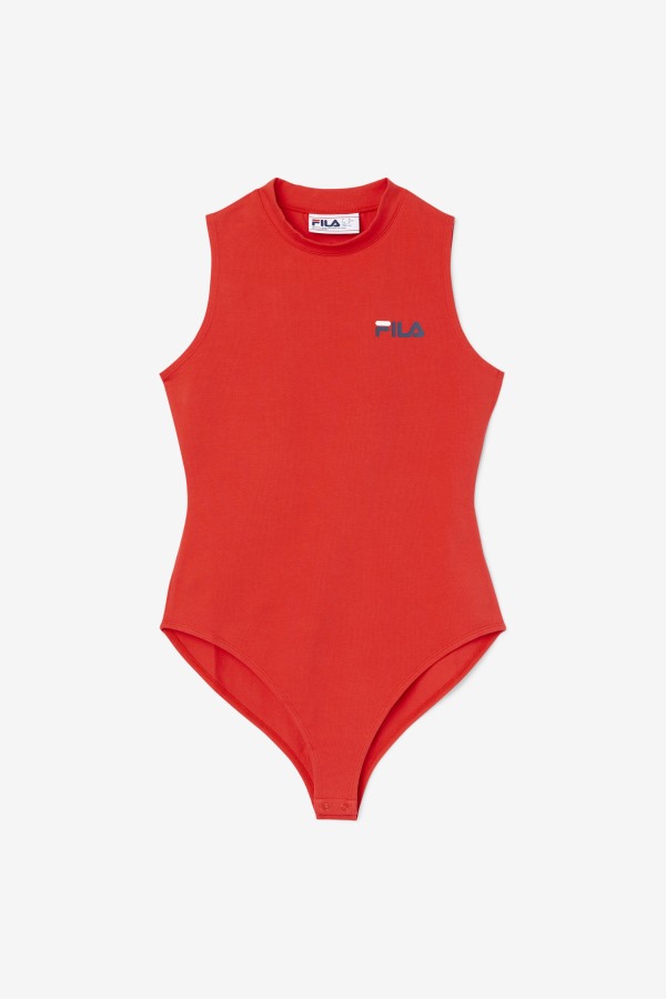 Ximena Bodysuit Red Fila Outlets