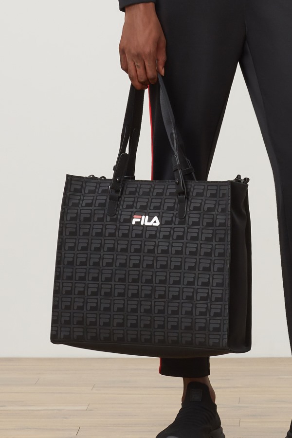 Fila Outlets Milano tote bag Fila Outlets Black