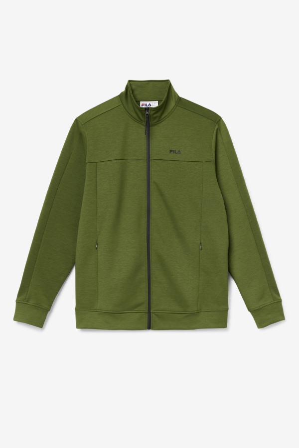 Chive/Black Gonal Zip Jacket Fila Outlets