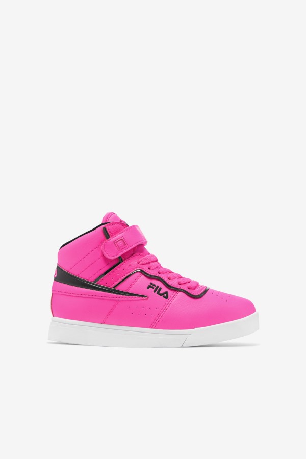 Kids' Vulc 13 Top Block Fila Outlets Pink/White/Black