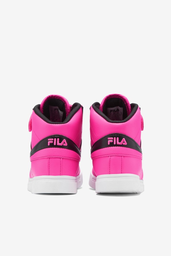 Kids\' Vulc 13 Top Block Fila Outlets Pink/White/Black