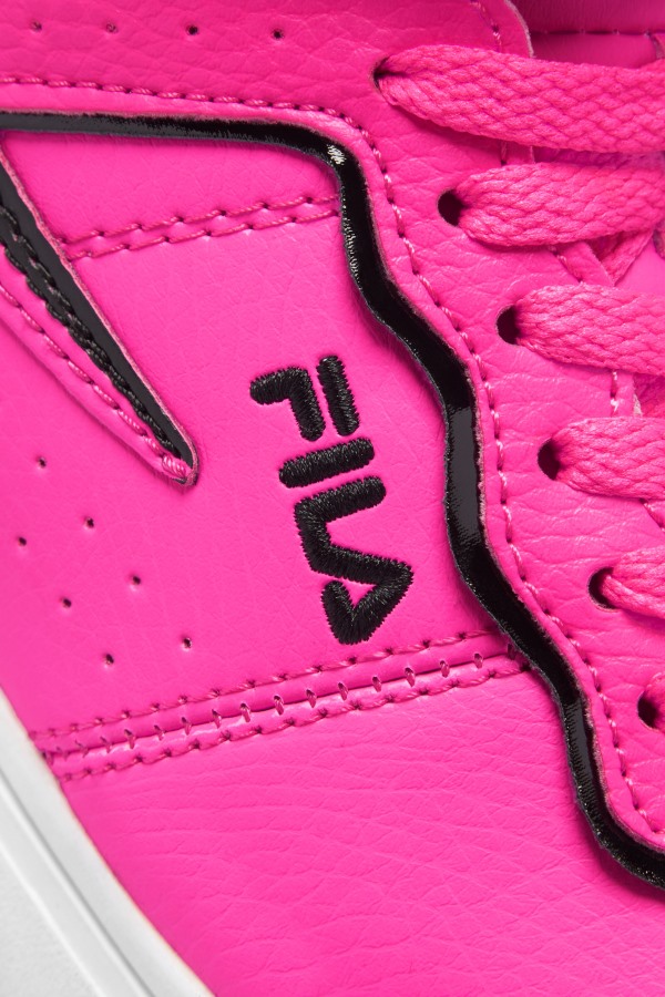 Kids\' Vulc 13 Top Block Fila Outlets Pink/White/Black