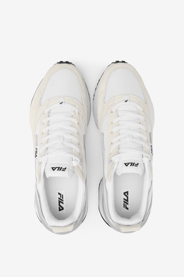 Men\'s Renno N-Generation Patched Fila Outlets White/Glacier Gray