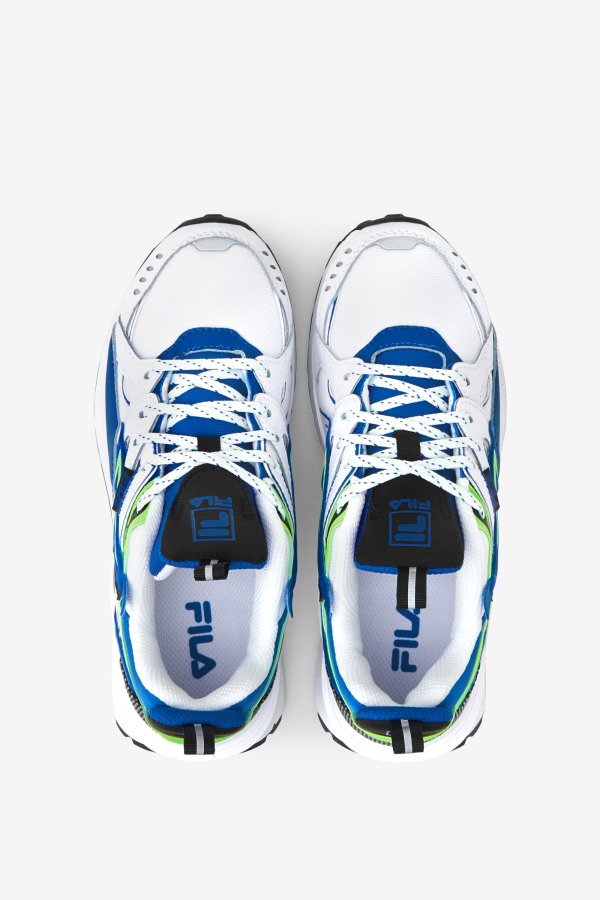 Fila Outlets Big Kids\' Sandenal White/Blue/Green