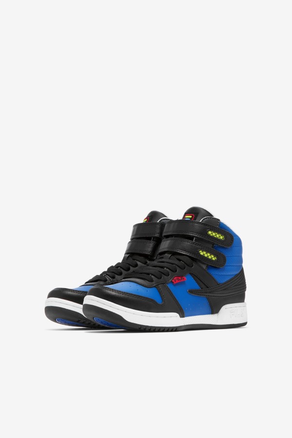 Black/Blue/Red Big Kids\' F-14 Fila Outlets