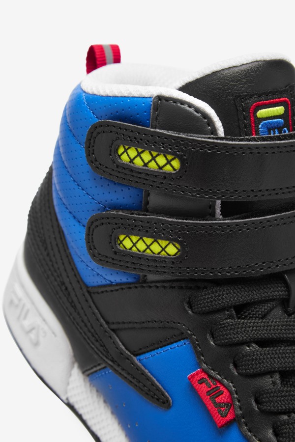 Black/Blue/Red Big Kids\' F-14 Fila Outlets