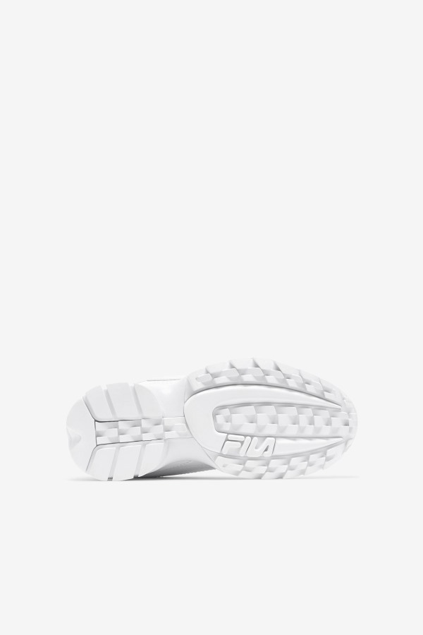 White/Peacoat/Red Kids\' Disruptor 2 Fila Outlets