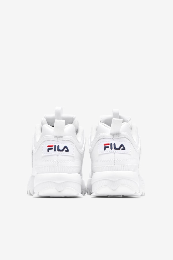 White/Peacoat/Red Kids\' Disruptor 2 Fila Outlets
