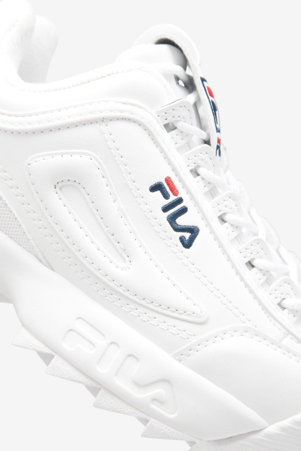 Fila Outlets Men\'s Disruptor 2 White/Navy/Red