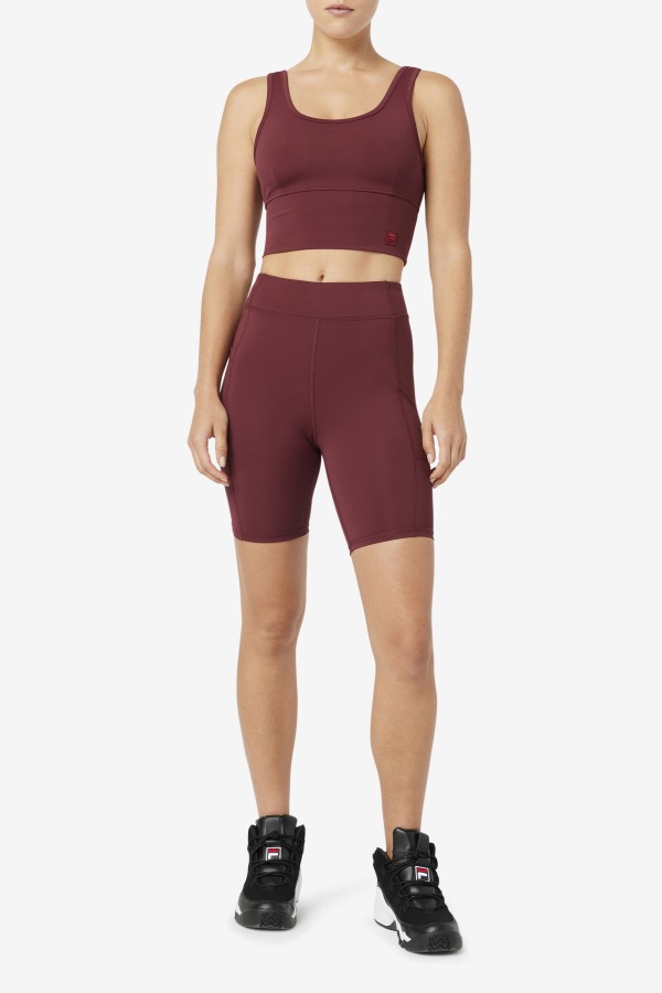 Fila Outlets Tawny Port Tiana Bike Short