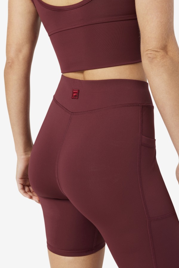 Fila Outlets Tawny Port Tiana Bike Short