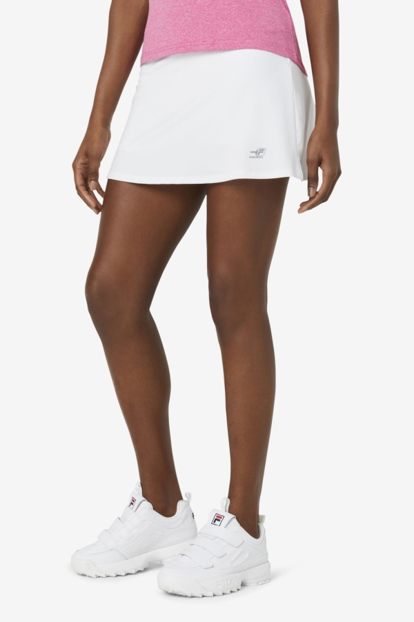 Fila Outlets White Pickleball Flounce Skort