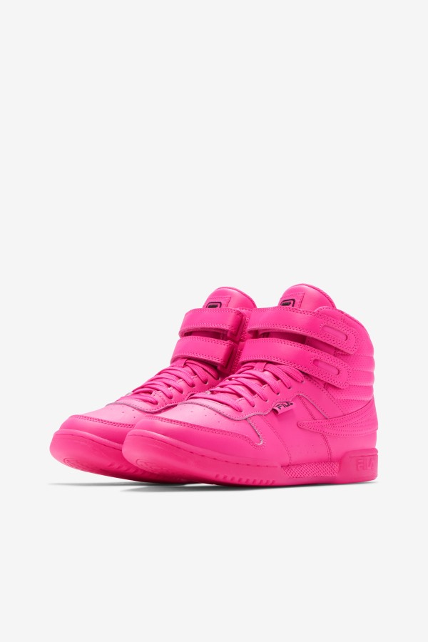 Fila Outlets Pink Glo/Black Women\'s F-14