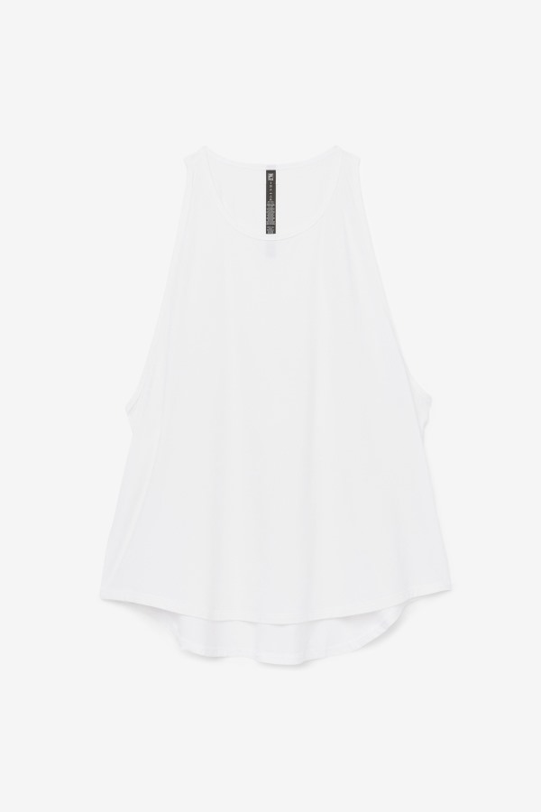 Fi-Lux Long Tank Top White Fila Outlets