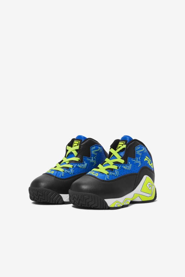 Fila Outlets Blue/Black/Lime Punch Toddler\'s MB